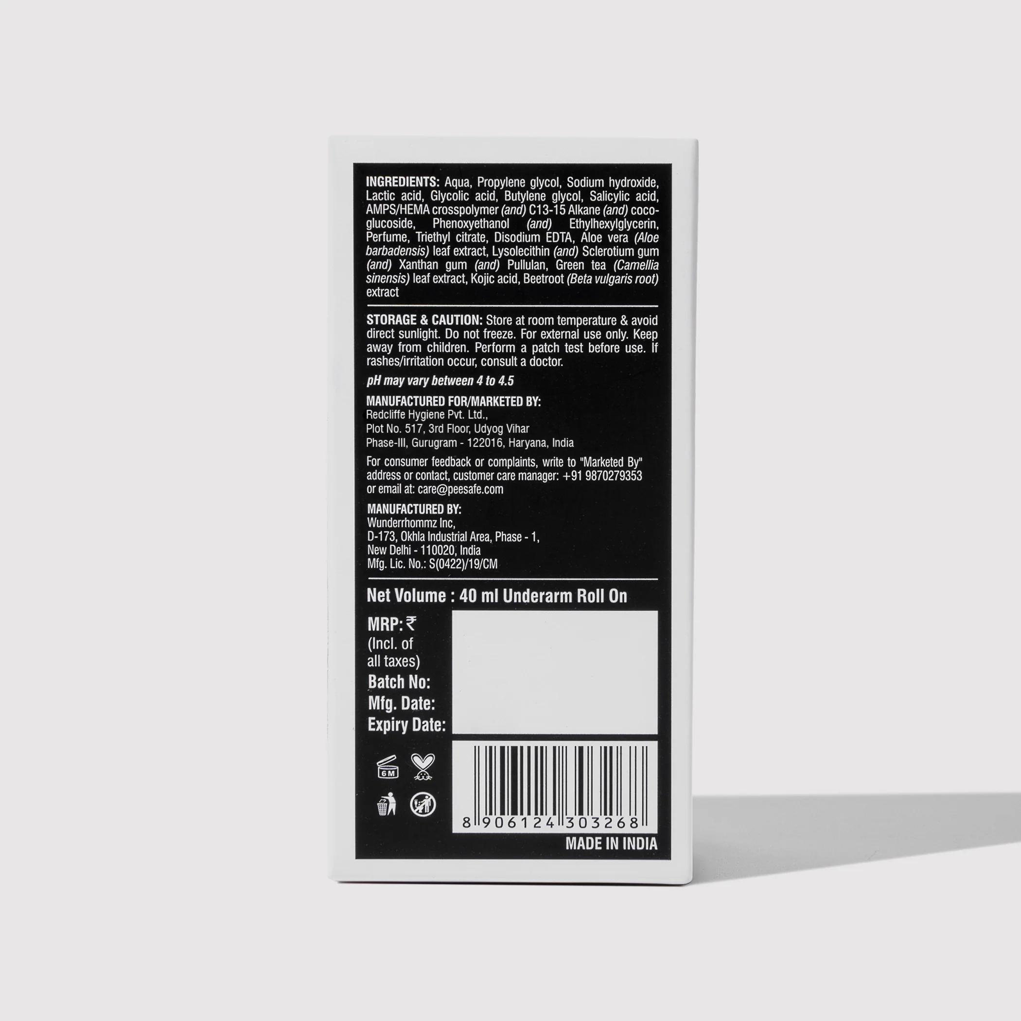 4% AHA BHA Underarm Roll-On - Aqua - Image 14