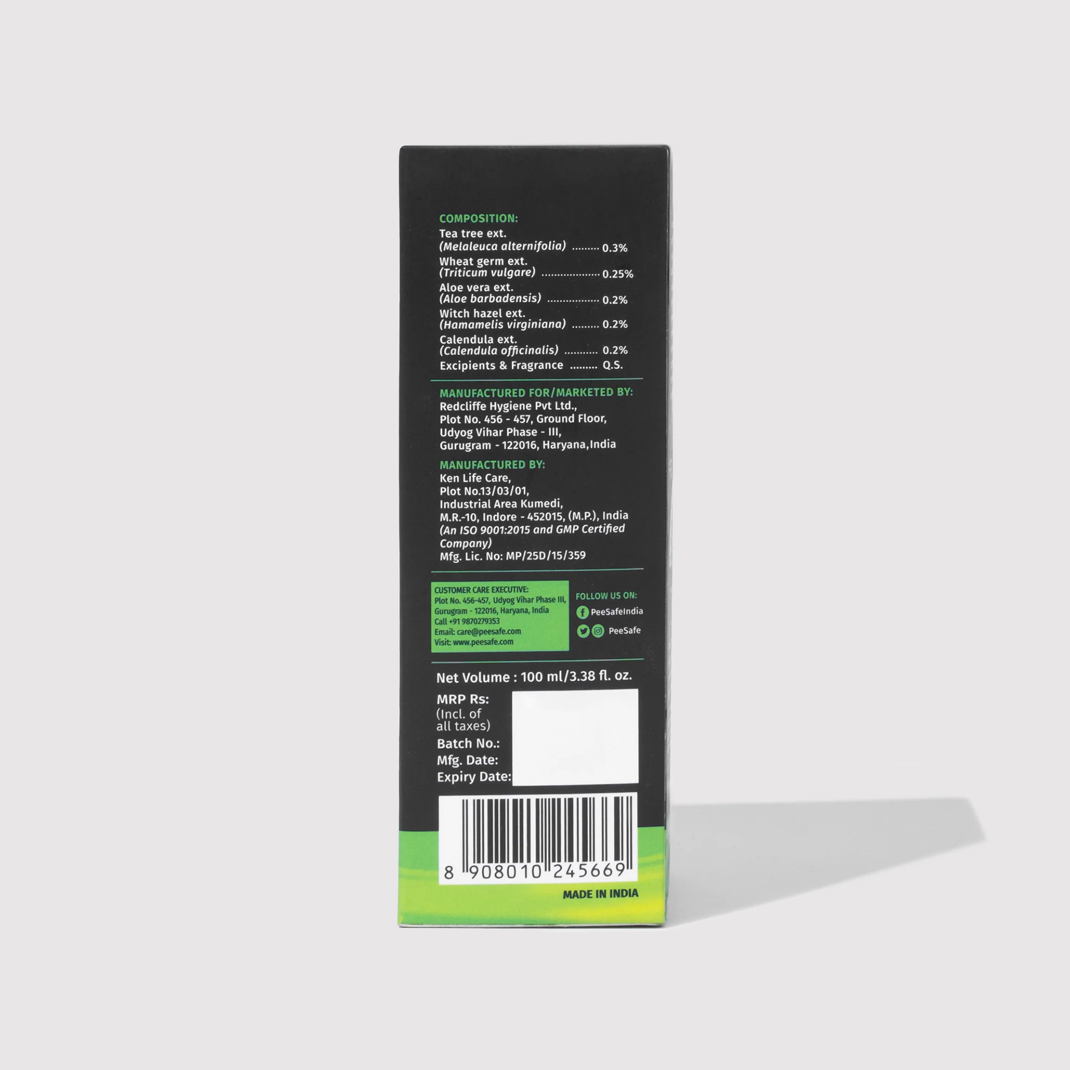 Daily Natural Intimate Wash For Men (100 ML) - Image 12