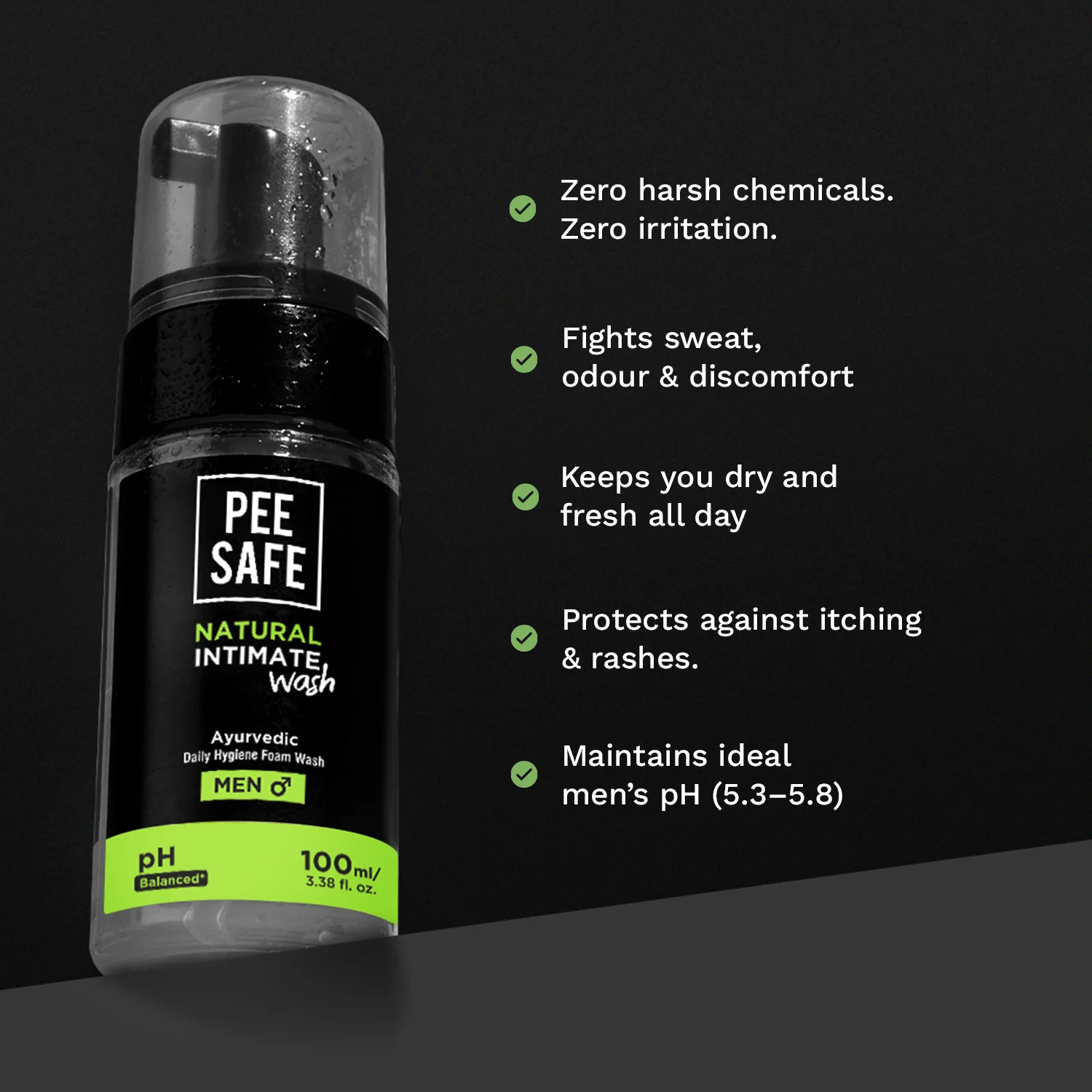 Daily Natural Intimate Wash For Men (100 ML) - Image 4