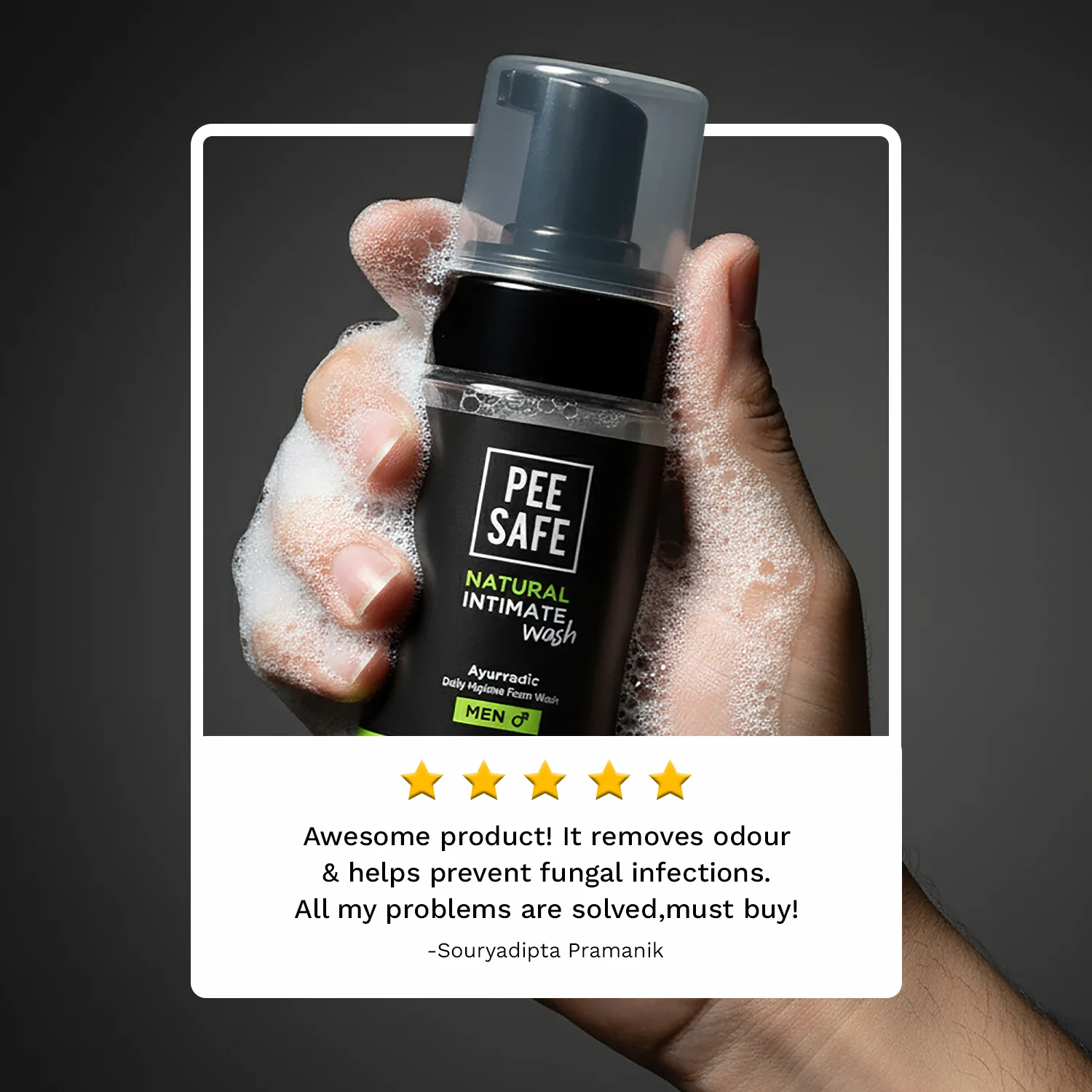 Daily Natural Intimate Wash For Men (100 ML) - Image 6