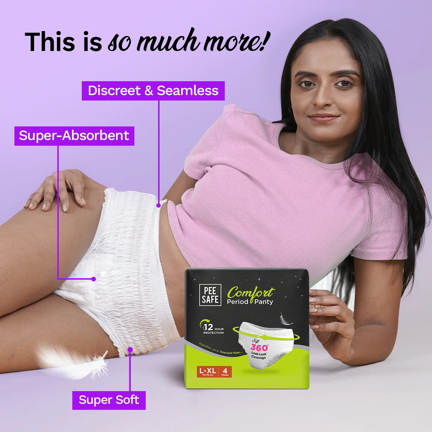 Comfort Period Panty (L-XL) 4N - Image 5