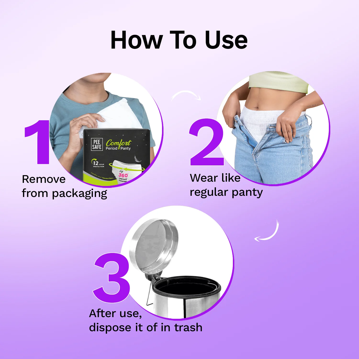 Comfort Period Panty (L-XL) 4N - Image 6