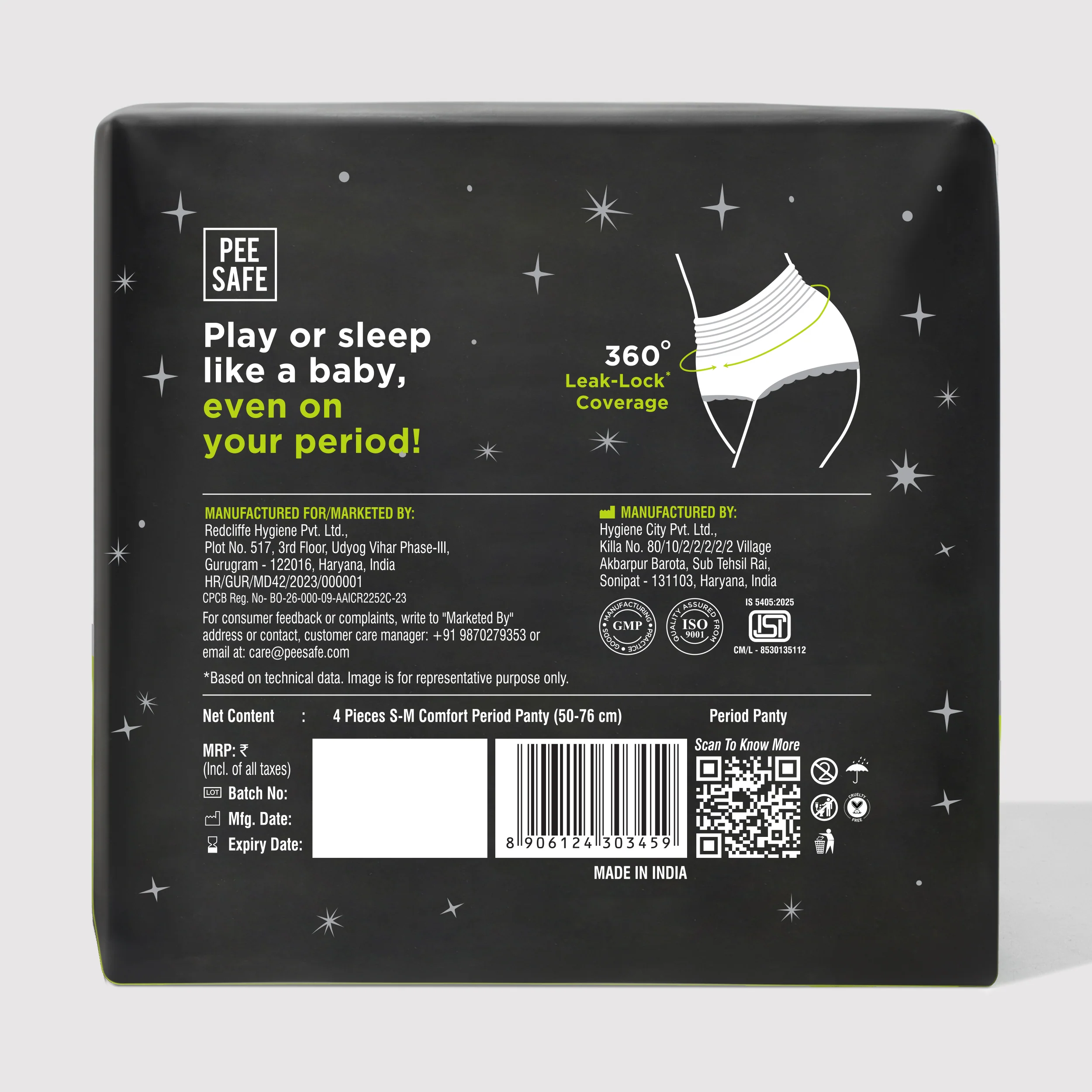 Comfort Period Panty (S-M) 4N (Pack of 2) - Image 9