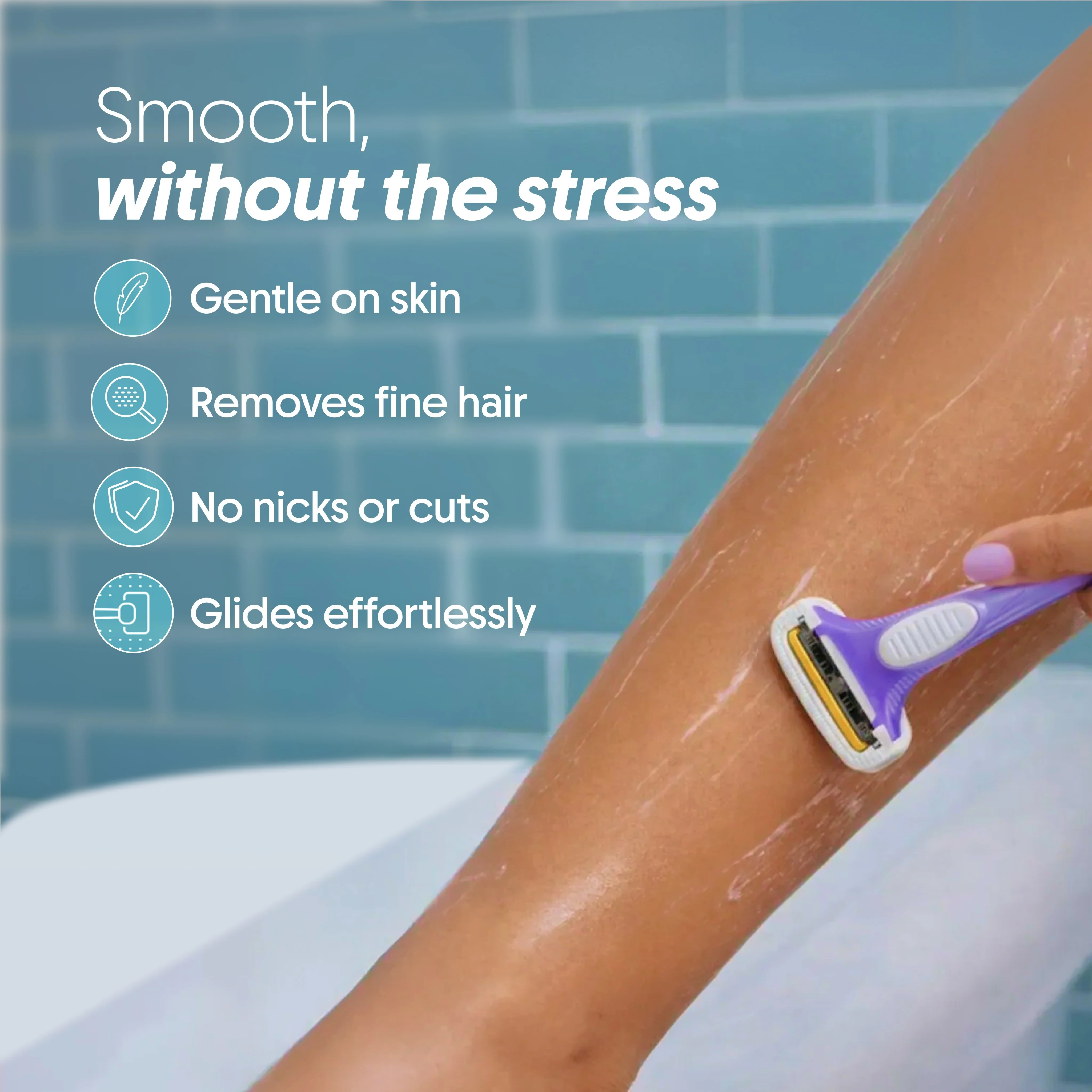 Body Shaving Razor For Women (1N) - Image 3