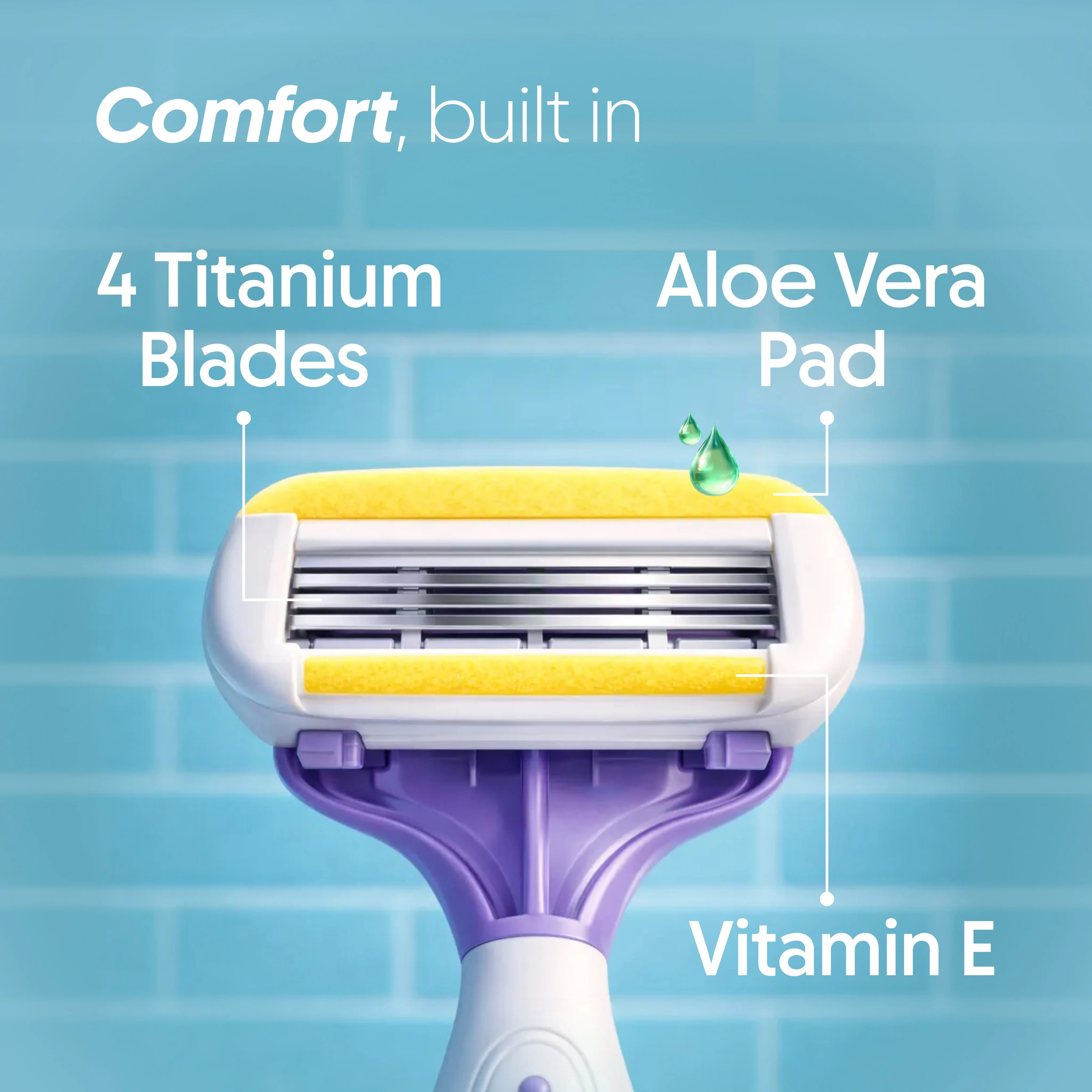 Body Shaving Razor For Women (1N) - Image 4