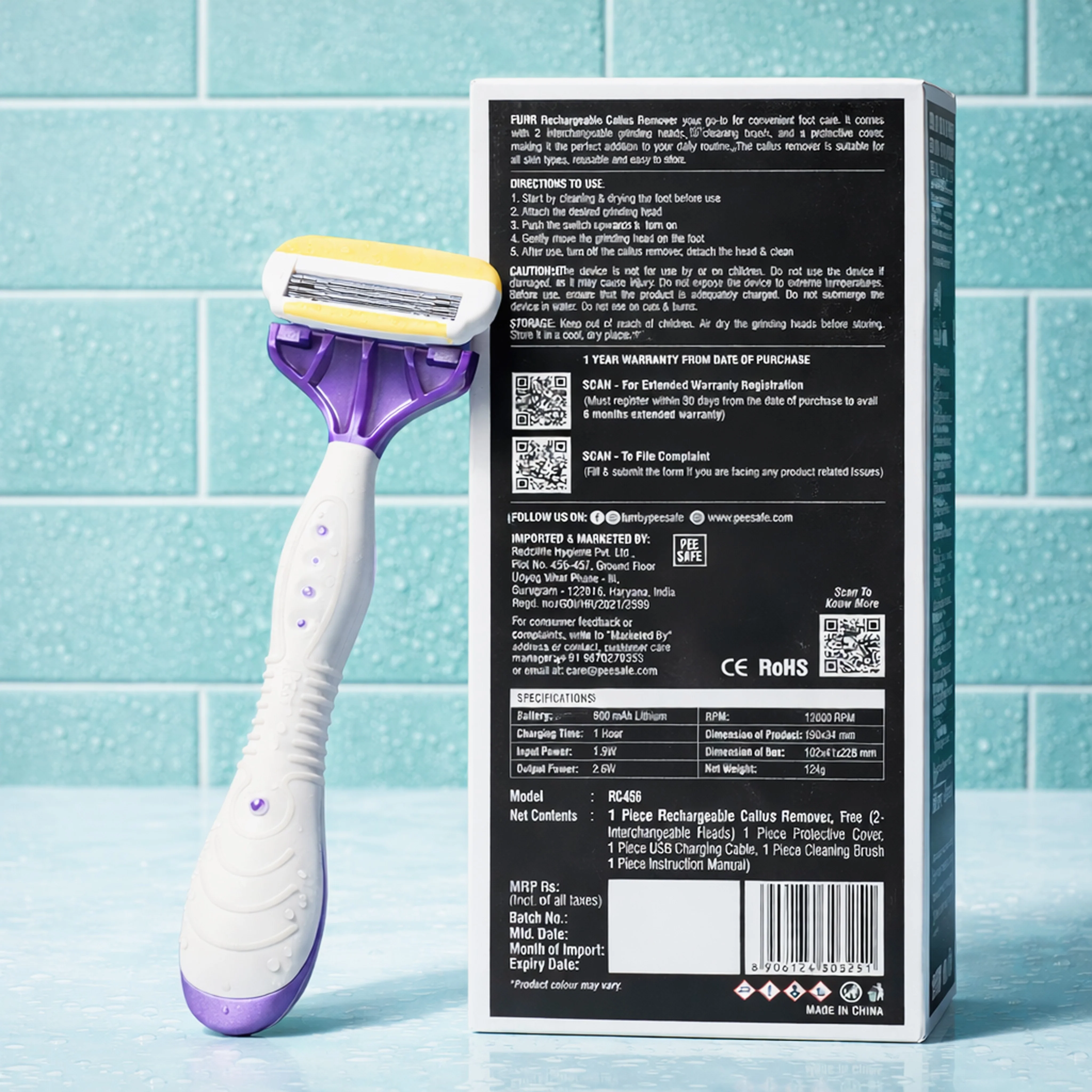 Body Shaving Razor For Women (1N) - Image 7