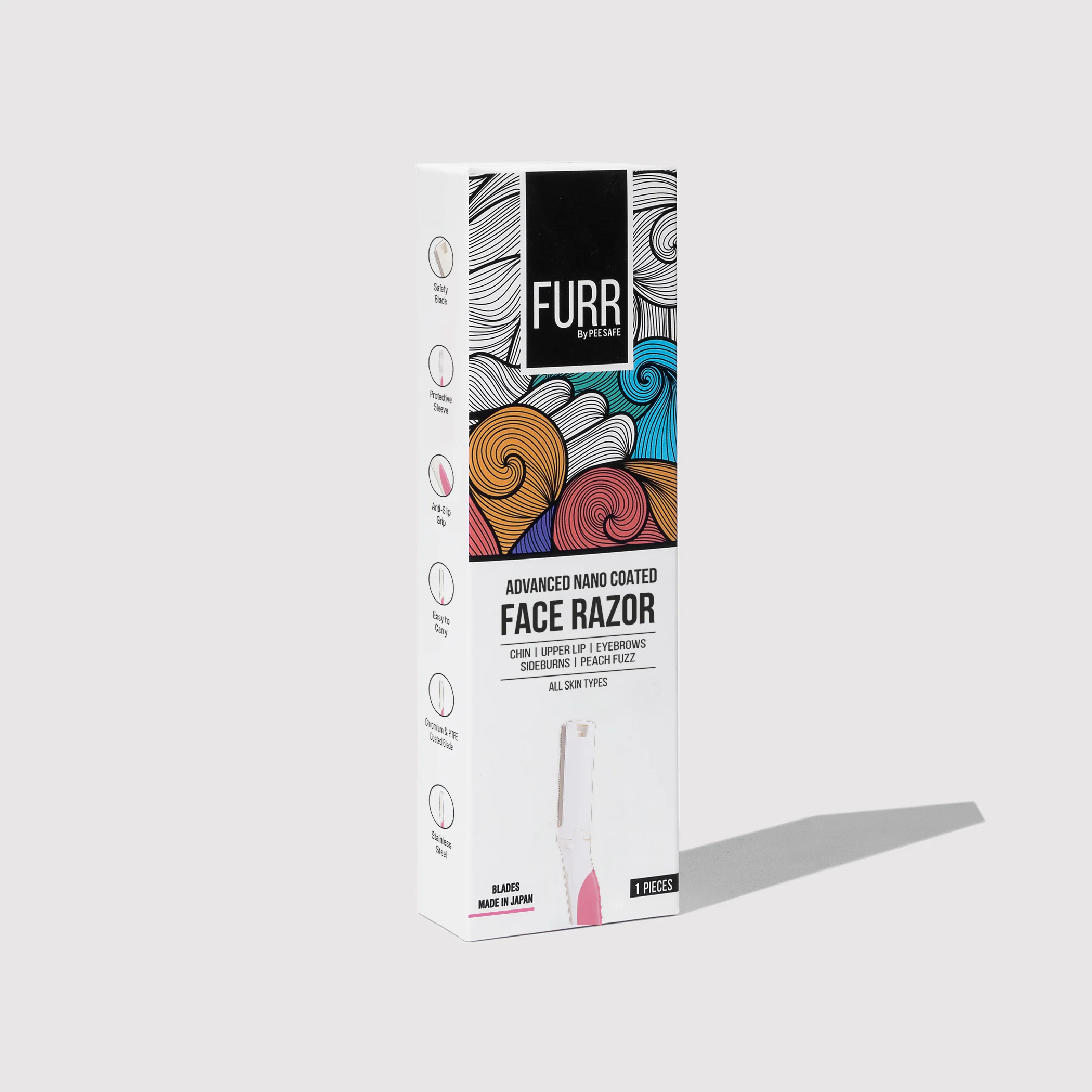 Advanced Nano Coated Face Razor For Women (1N) - Image 10