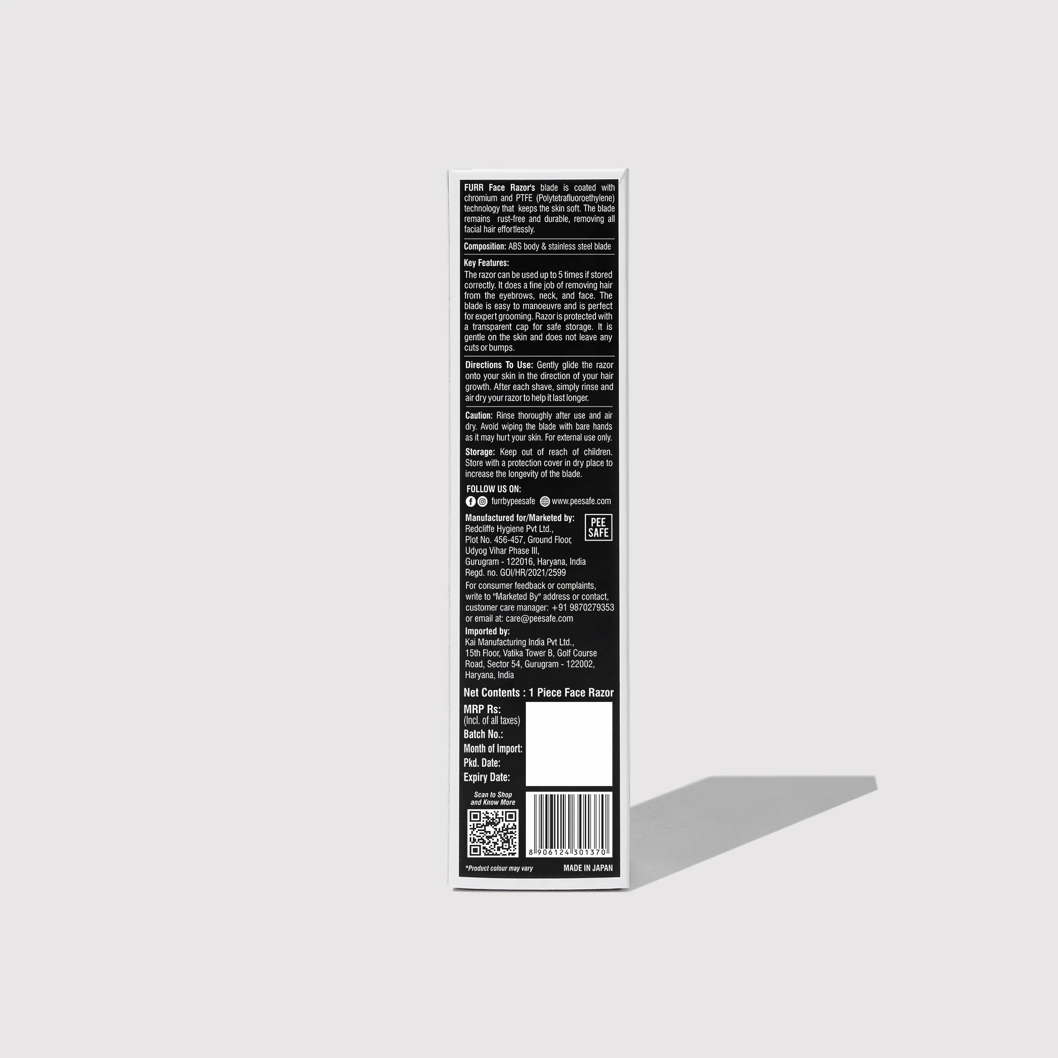 Advanced Nano Coated Face Razor For Women (1N) - Image 7