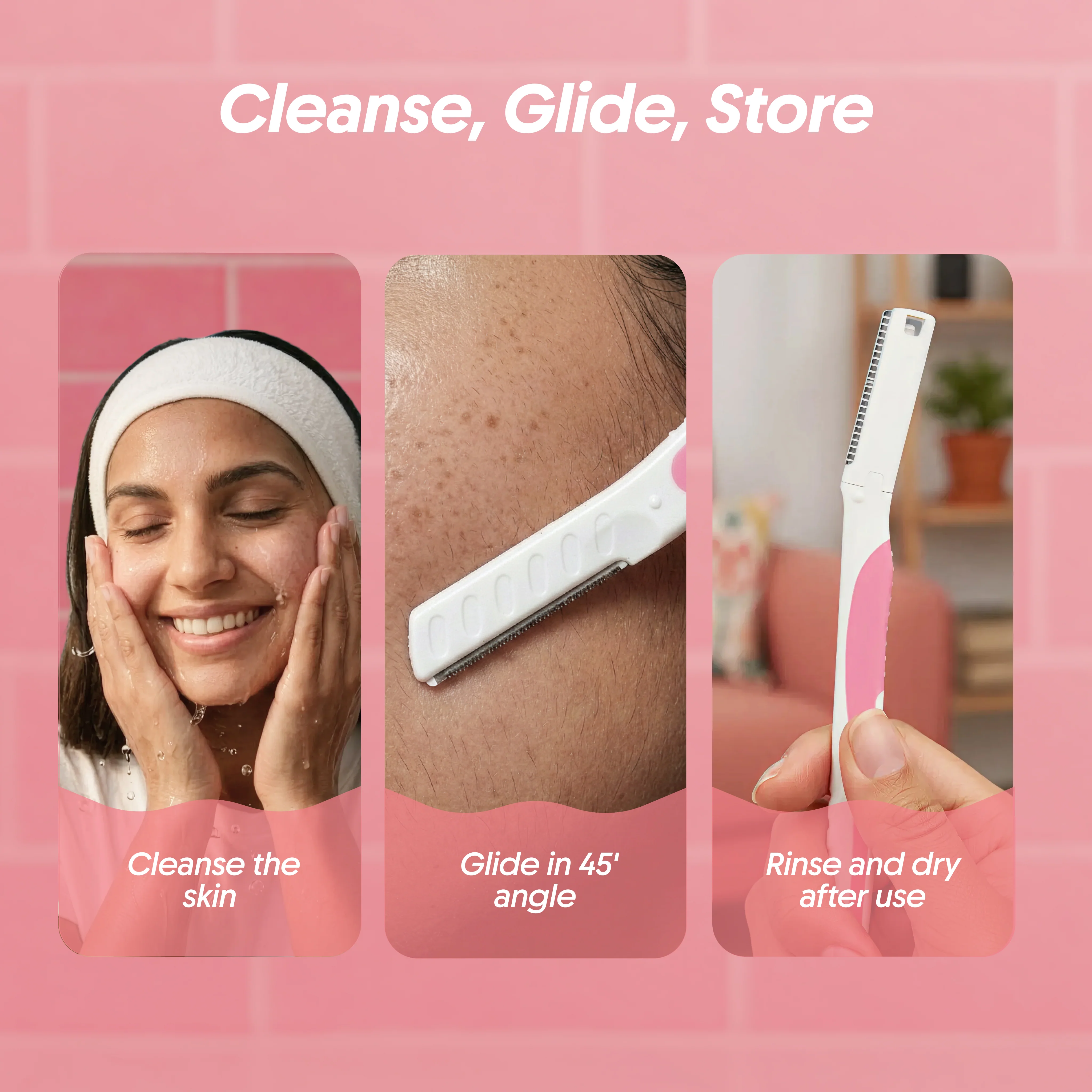 Advanced Nano Coated Face Razor For Women (1N) - Image 4