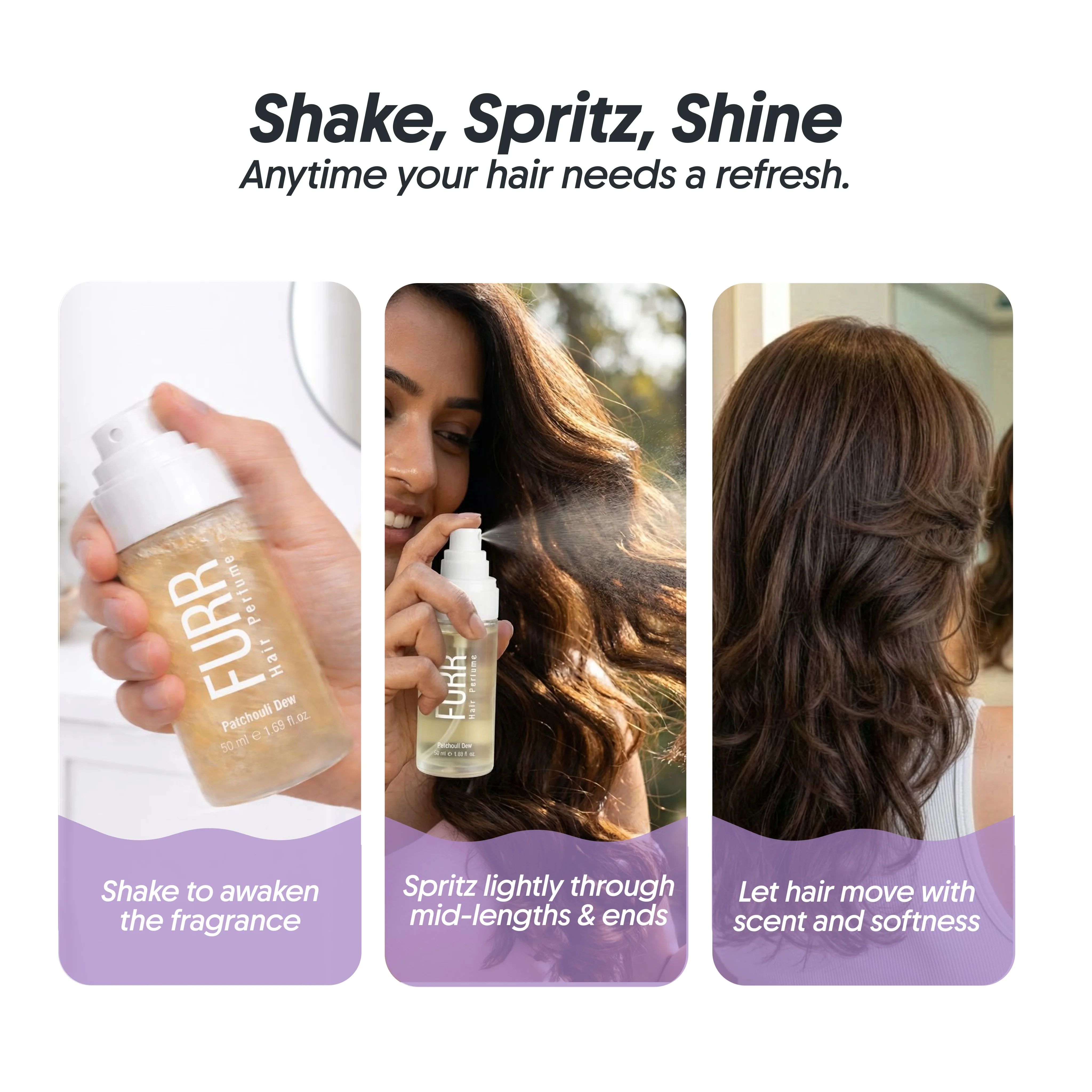 FURR Patchouli Dew Hair Perfume - BYOC - Image 4