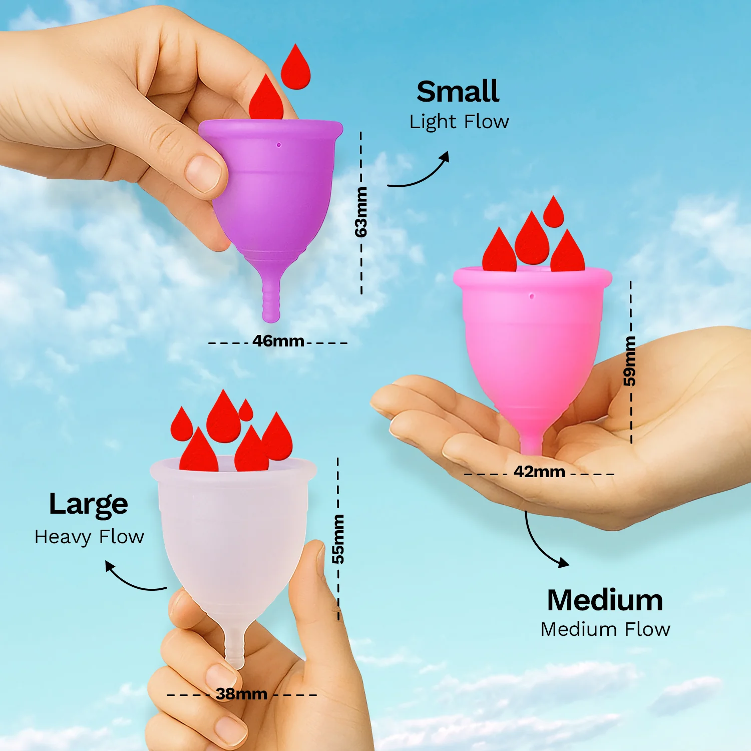 Menstrual Cup - Medium - Image 4