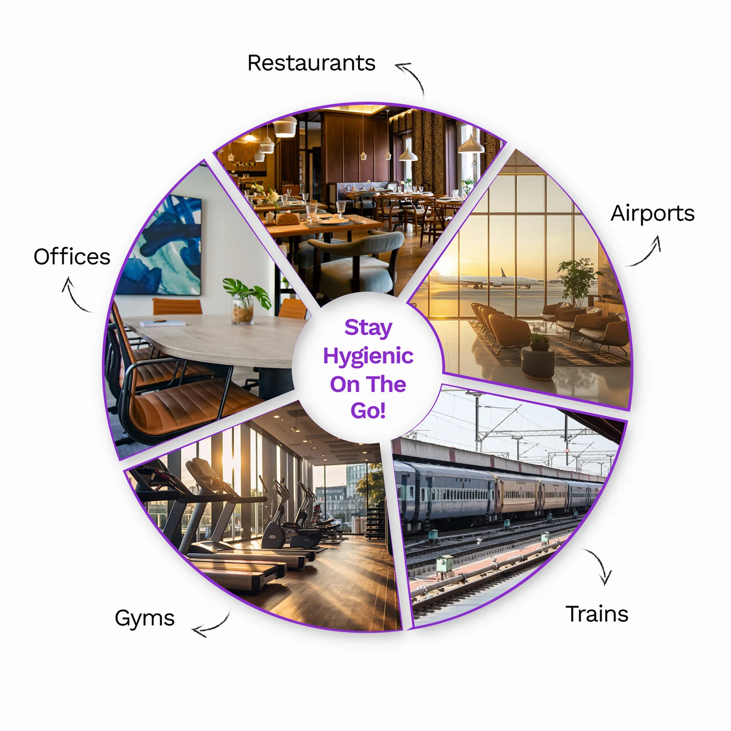 Toilet Seat Sanitizer Spray (Floral) - 75 ML - Image 6