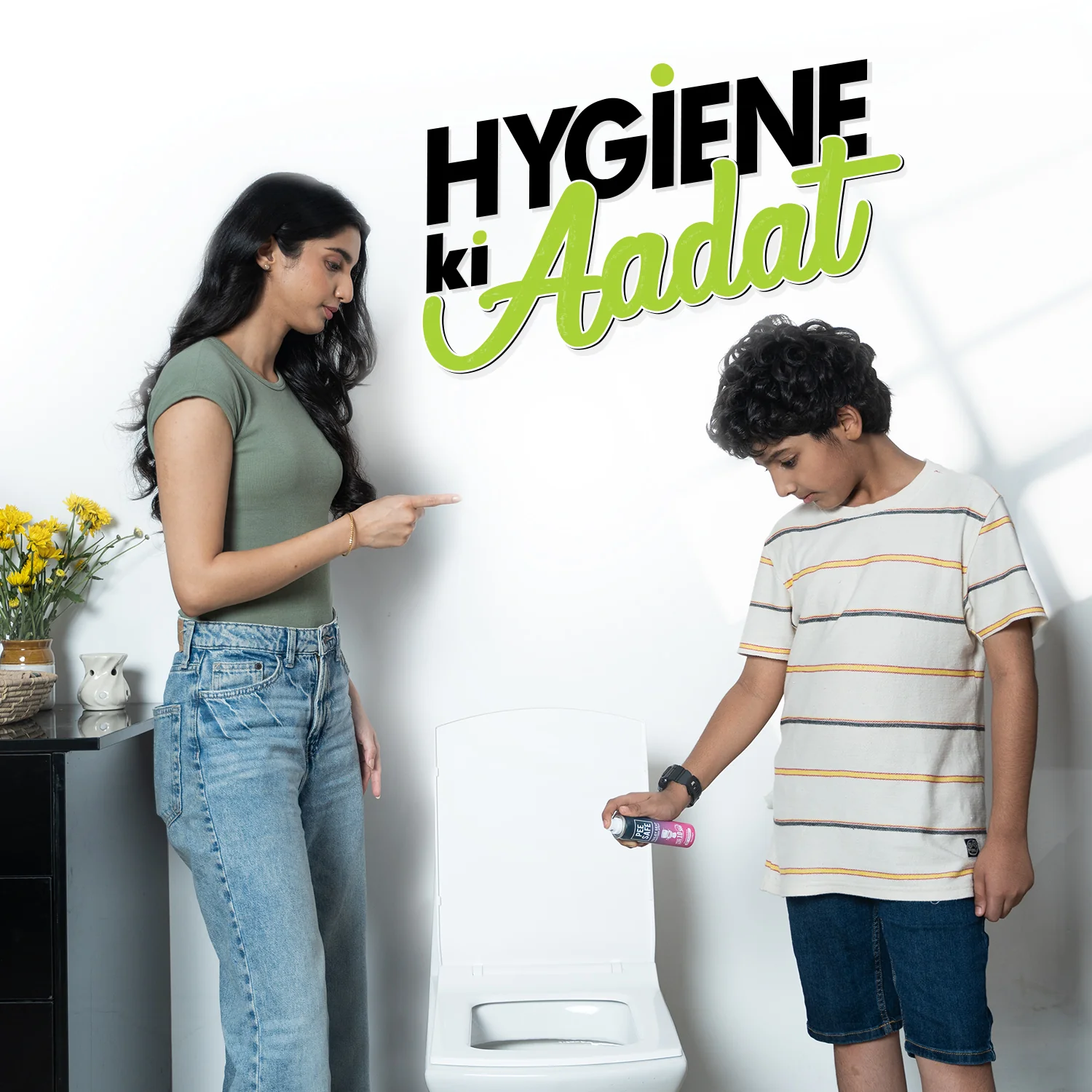 Toilet Seat Sanitizer Spray (Floral) - 75 ML - Image 8