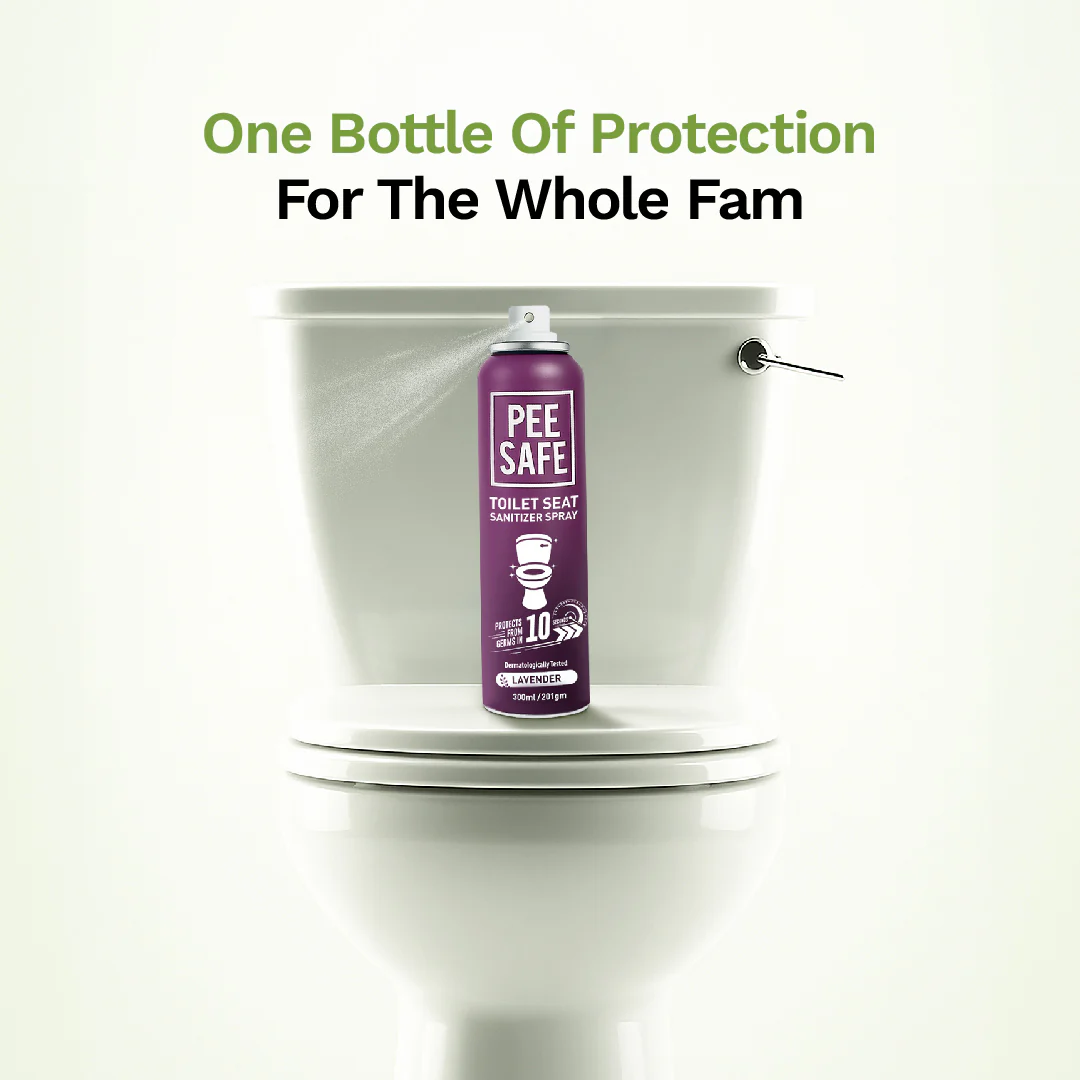 Toilet Seat Sanitizer Spray (Lavender) - 300 ML - Image 7