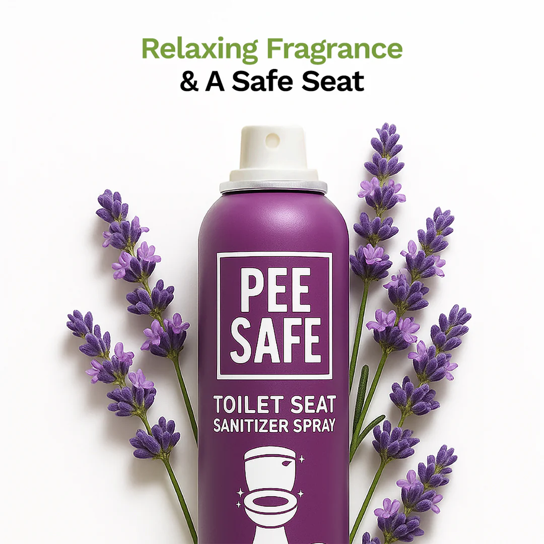 Toilet Seat Sanitizer Spray (Lavender) - 300 ML - Image 9