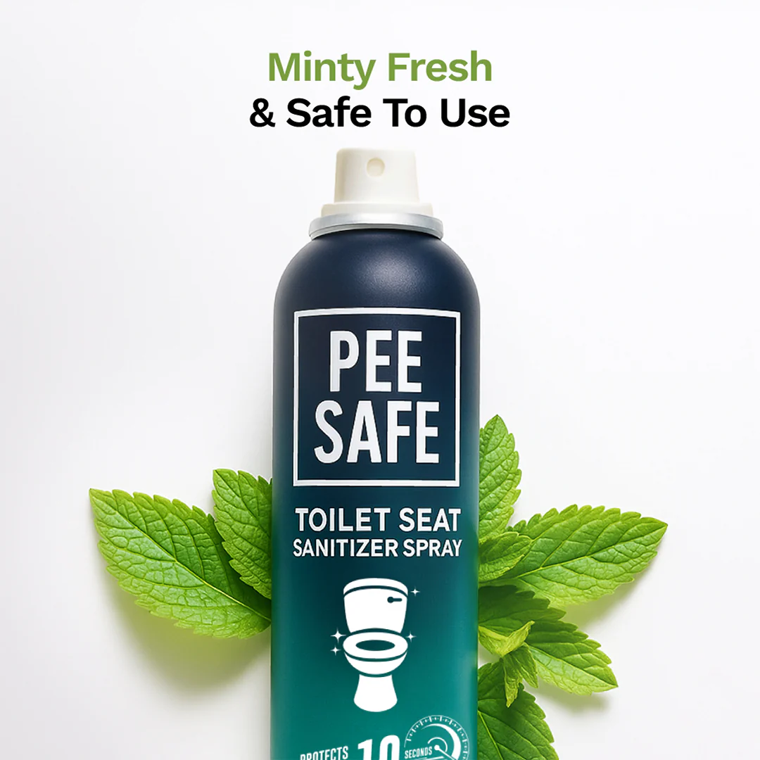 Toilet Seat Sanitizer Spray (Mint) - 300 ML - Image 8