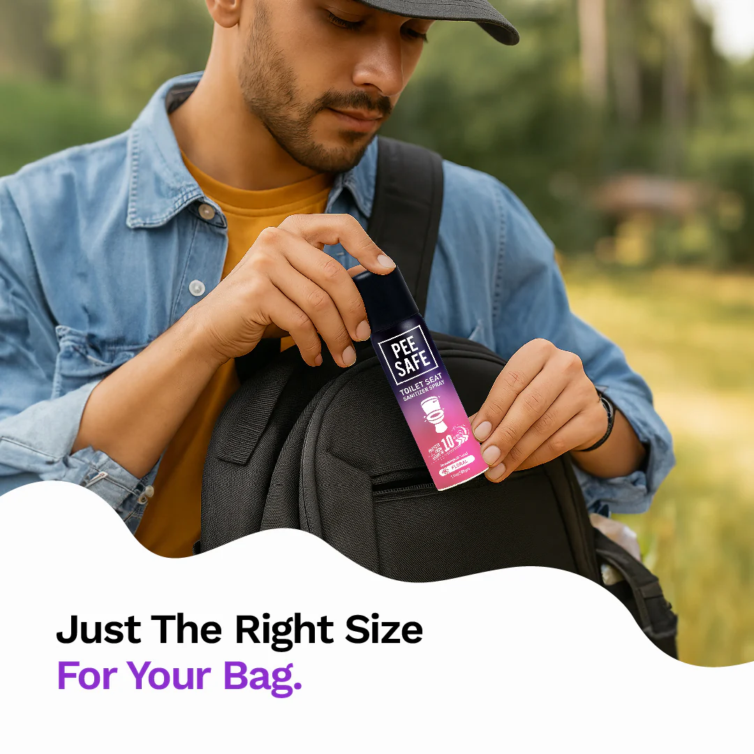 Toilet Seat Sanitizer Spray (Mint, Lavender & Citrus) - 75 ML (Pack of 3) - Image 8