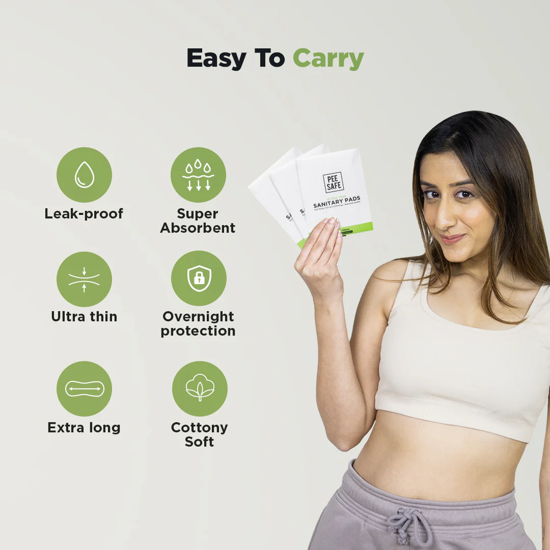 Ultra Thin Sanitary Pad  (8 XL & 6 XXL) - Pack of 14 - Image 5