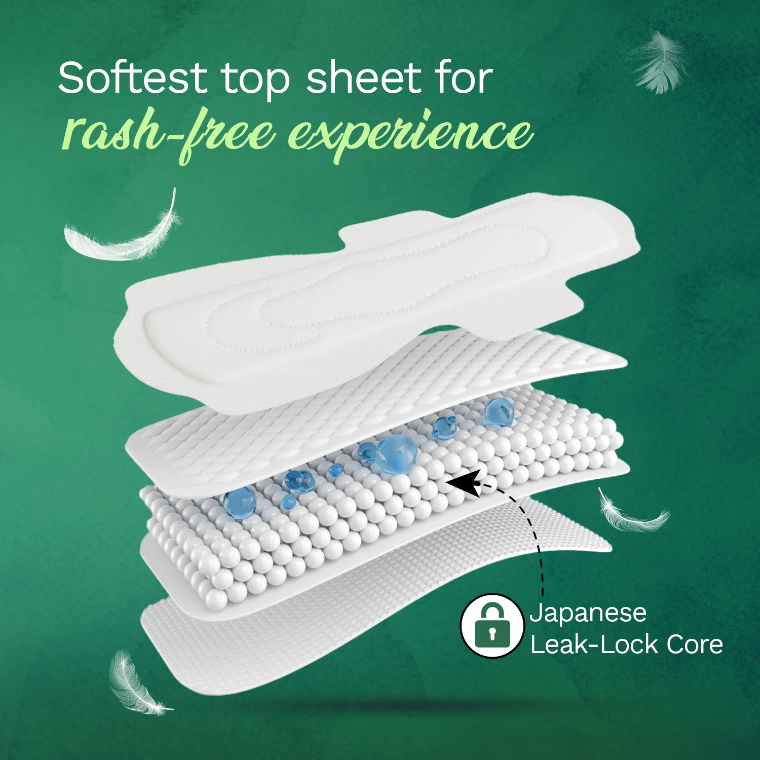 Ultra Thin Sanitary Pads - XXL (12 Pads) - Image 3