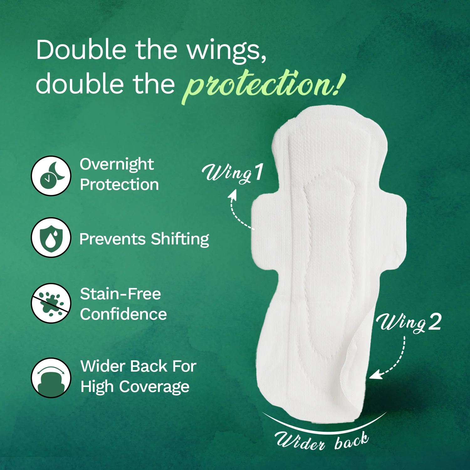 Ultra Thin Sanitary Pads - XXL (12 Pads) - Image 5