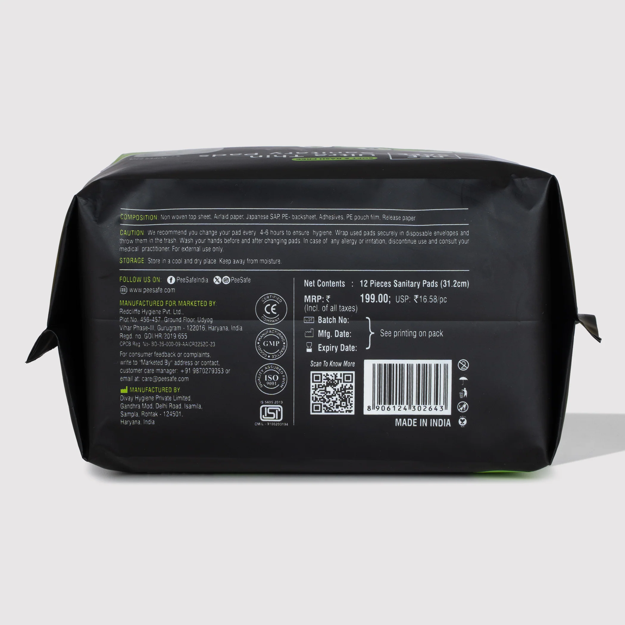 Ultra Thin Sanitary Pads - XXL (12 Pads) - Image 8